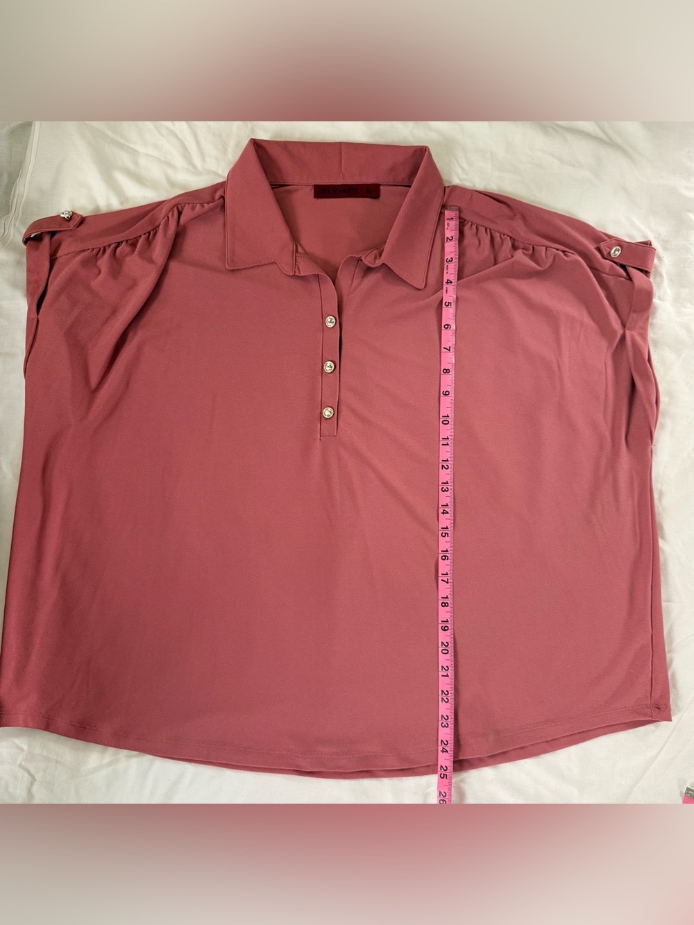 Love Scarlett Polo-Style Blouse/Top